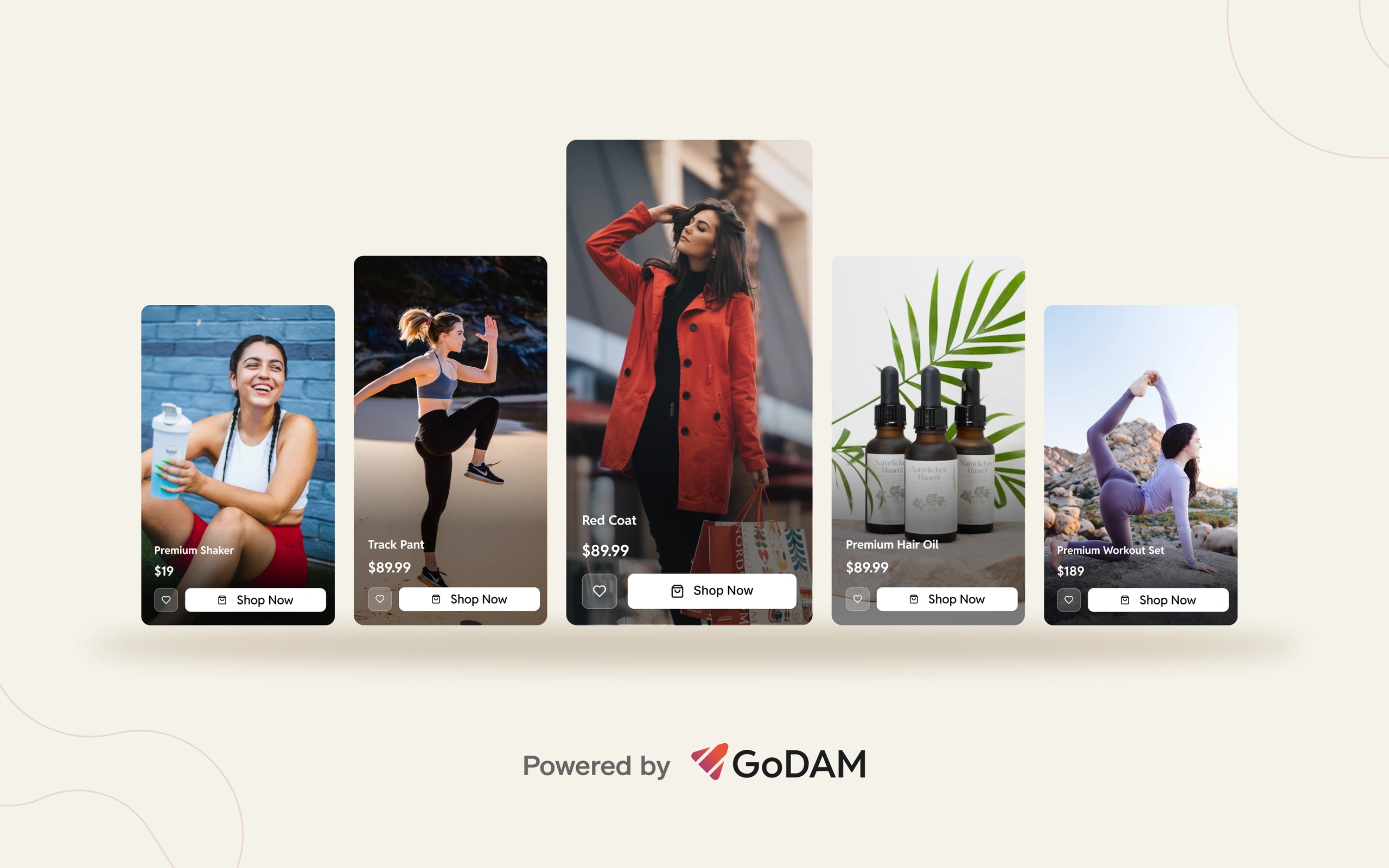 GoDAM Shoppable video for WooCommerce