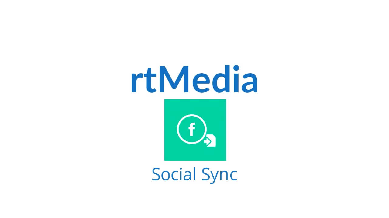 rtMedia Social Sync Feature