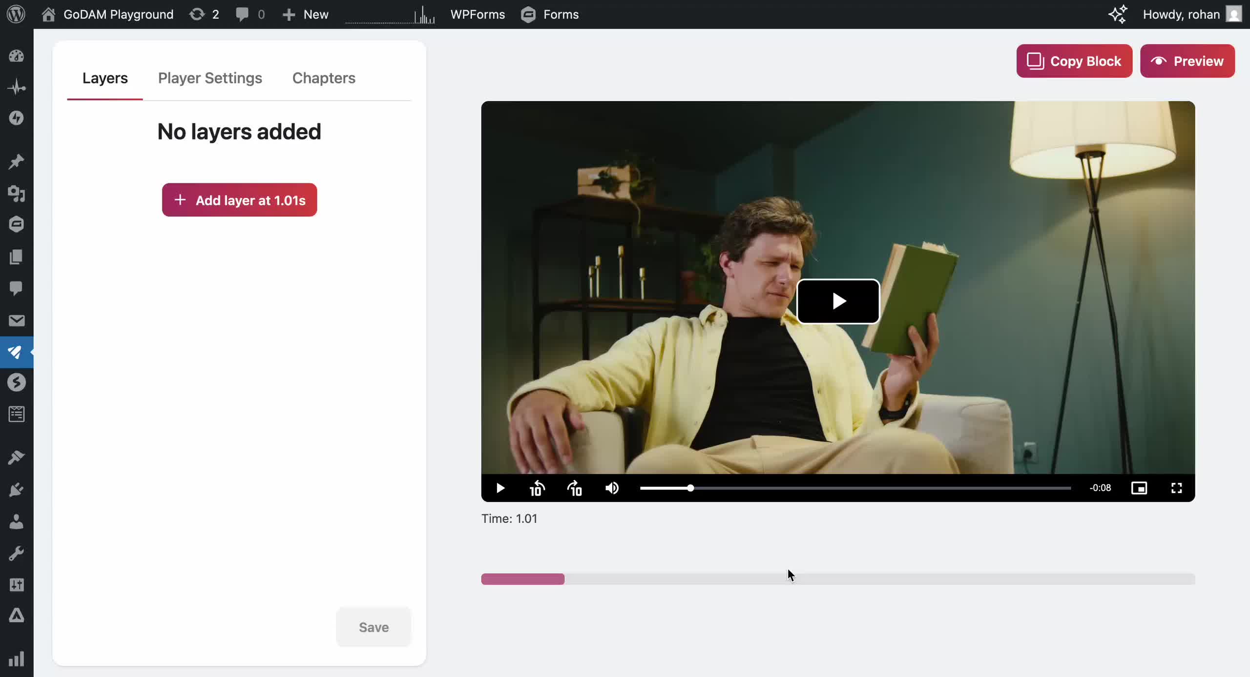 Video-Jetpack-Automatic-form-detection