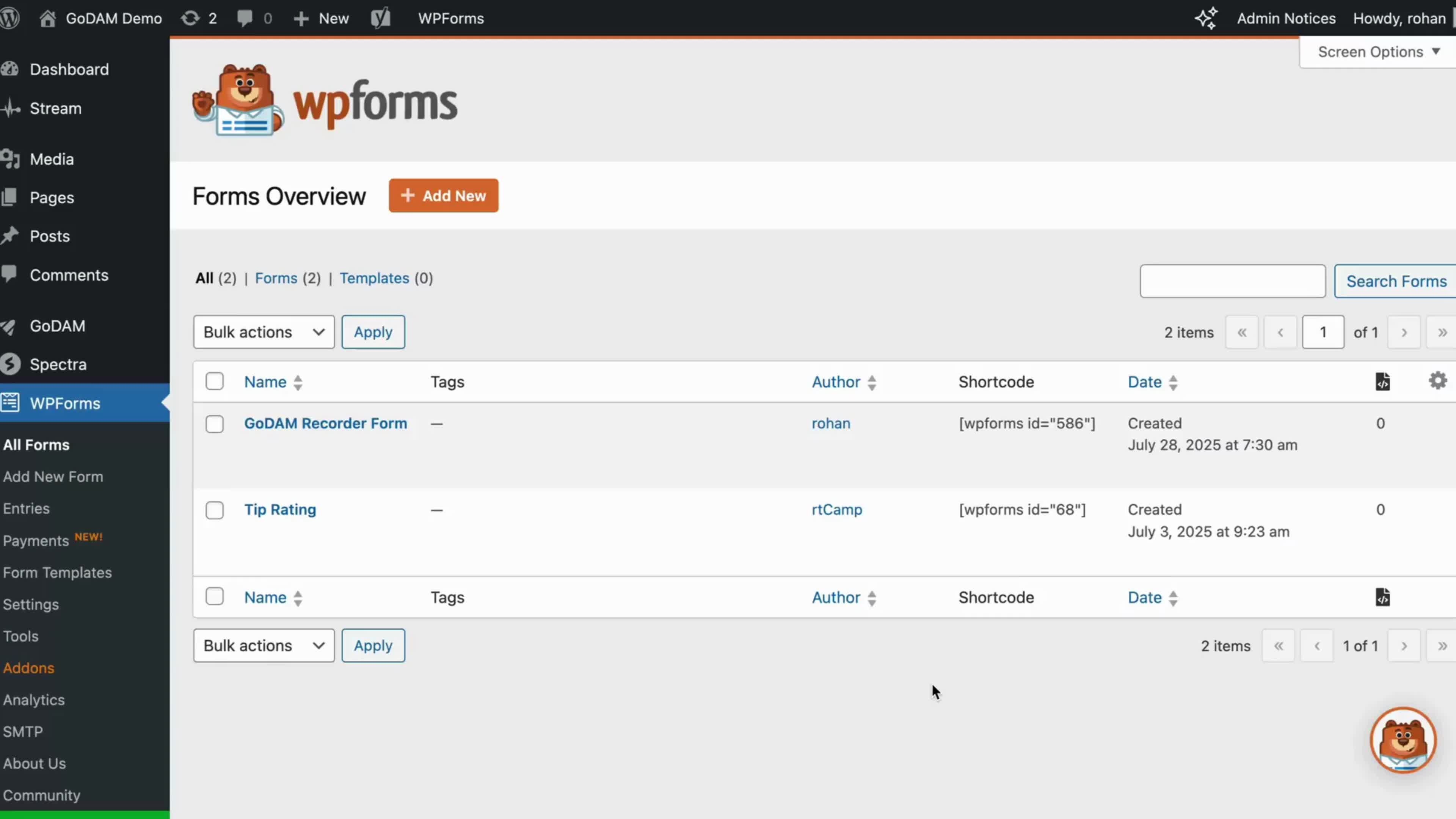 Wp-forms-recorder-page