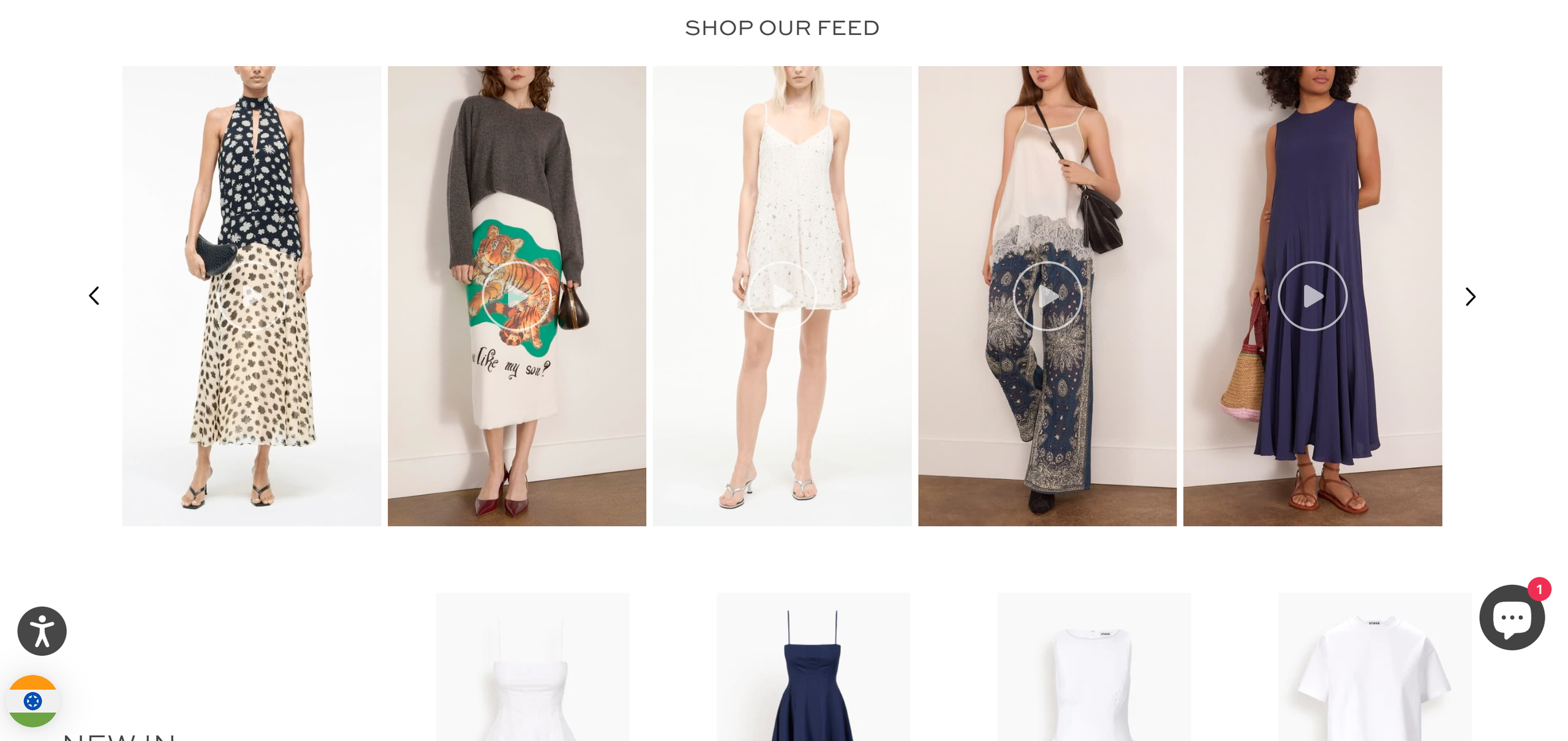 shoppable video example 6 - Hampden clothing