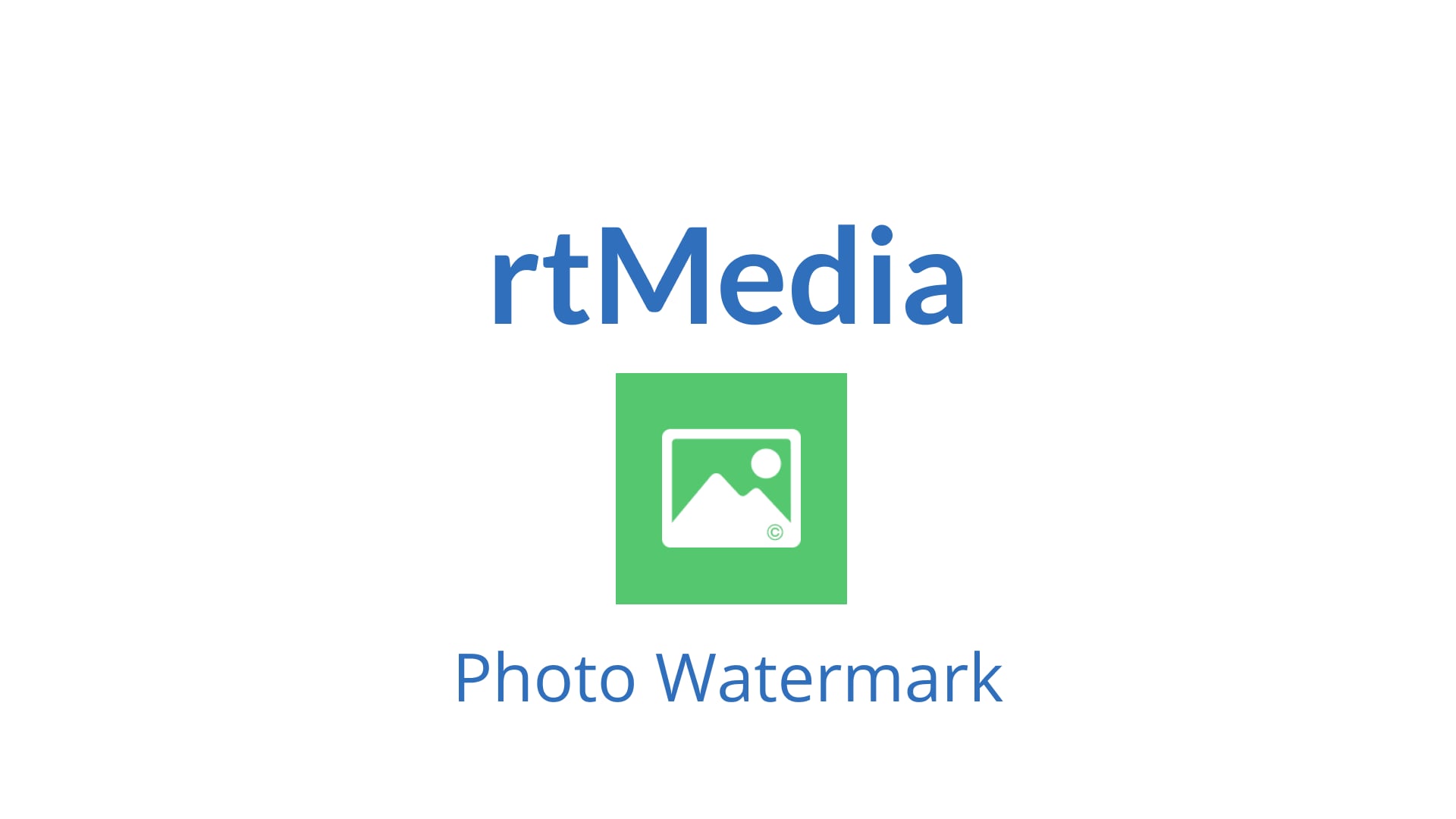 rtMedia Photo Watermark Feature