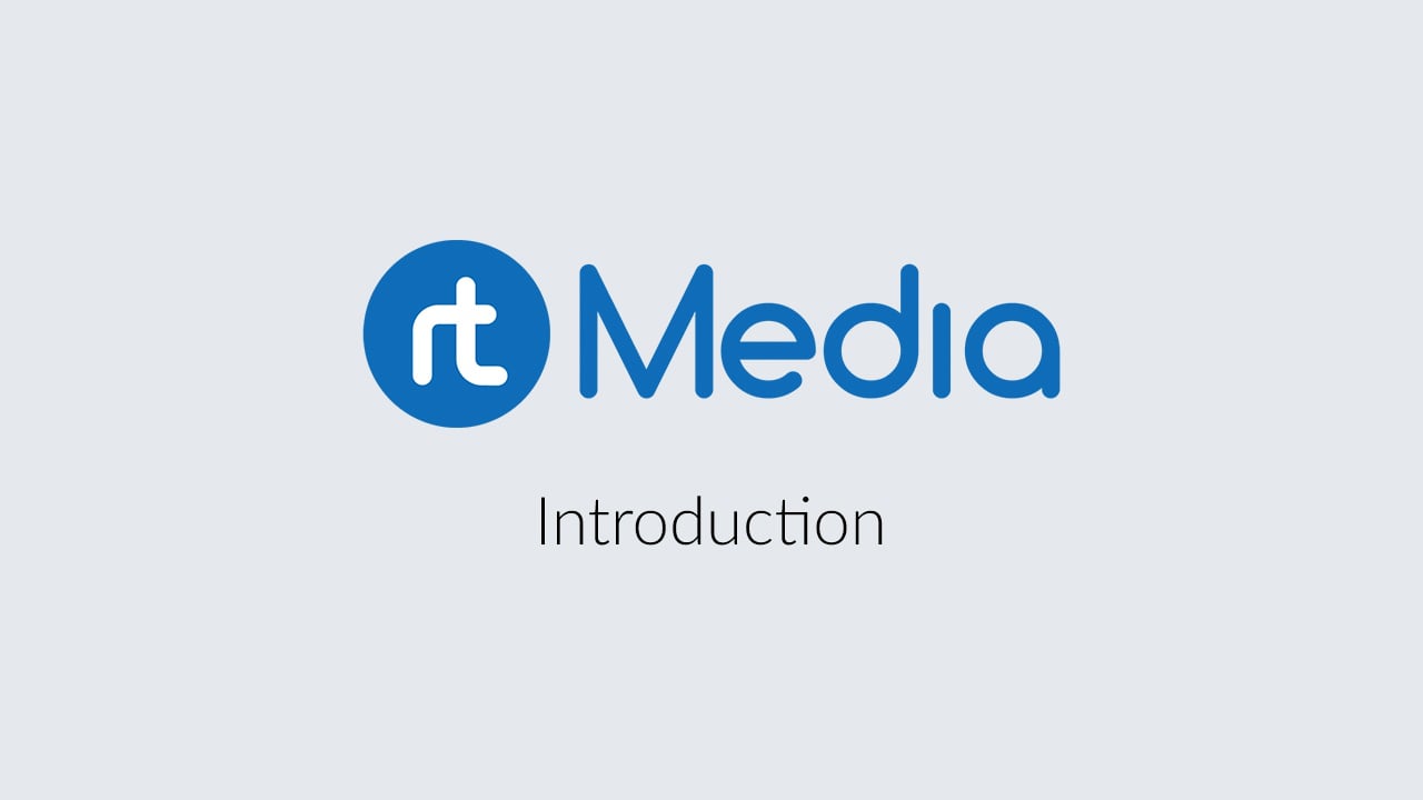 rtMedia landing page video