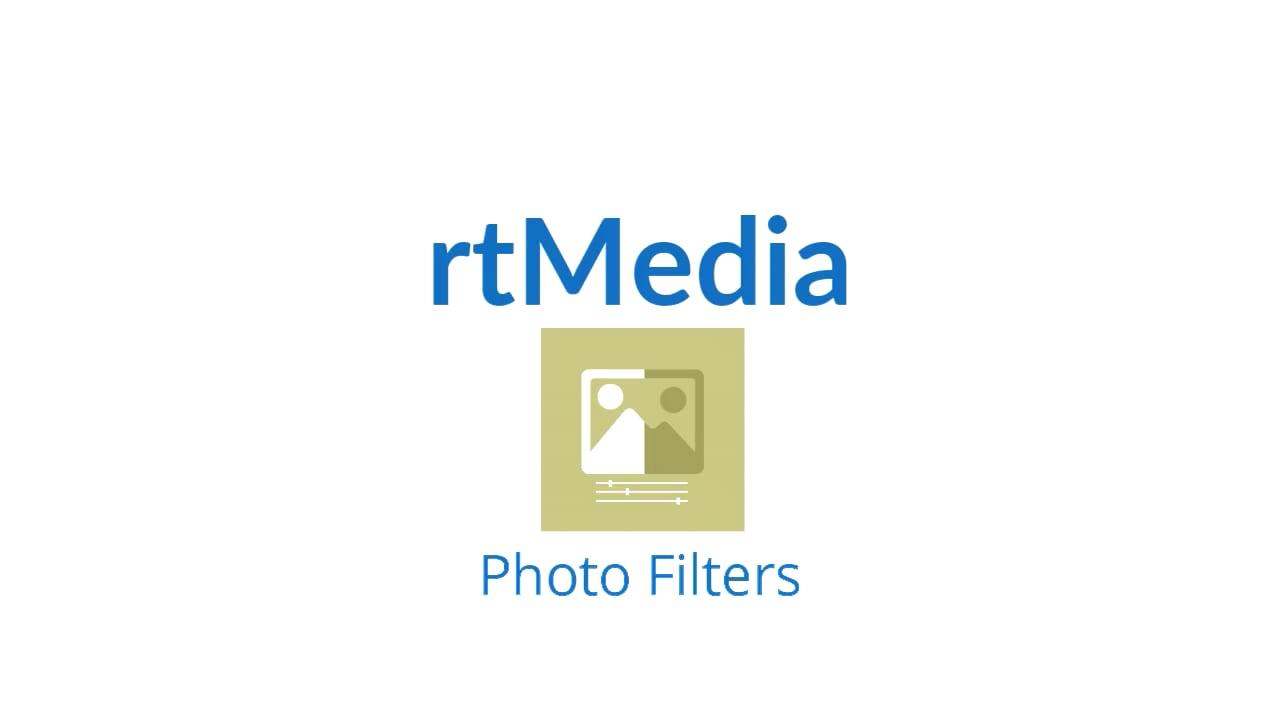 rtMedia Photo Filters Feature
