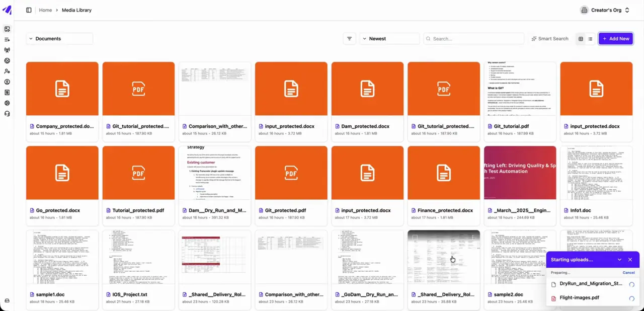Document Feature Demo