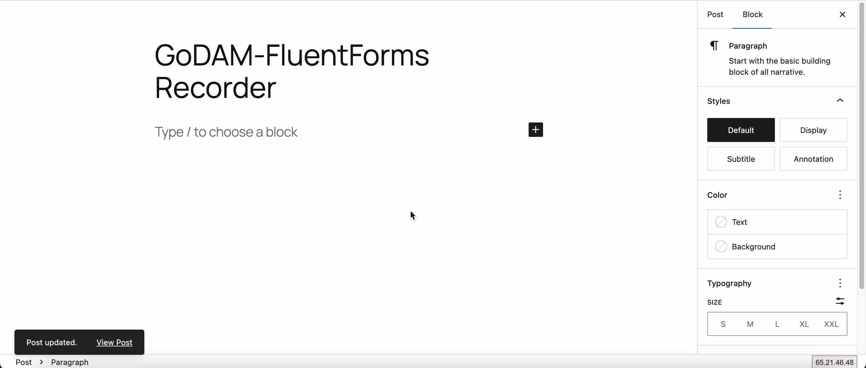 FluentForms-VideoLayer