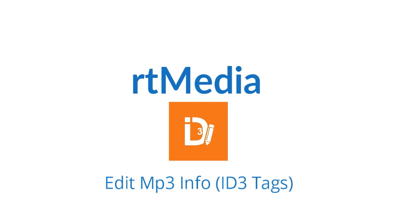 rtMedia Edit Mp3 Info (ID3 Tags) Feature